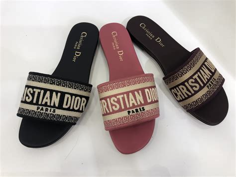 dior slippers original price|christian Dior slippers for women.